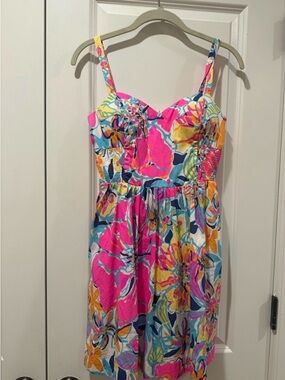 Lily Pulitzer Christine Sundress in
Besame Mucho Print Size 6